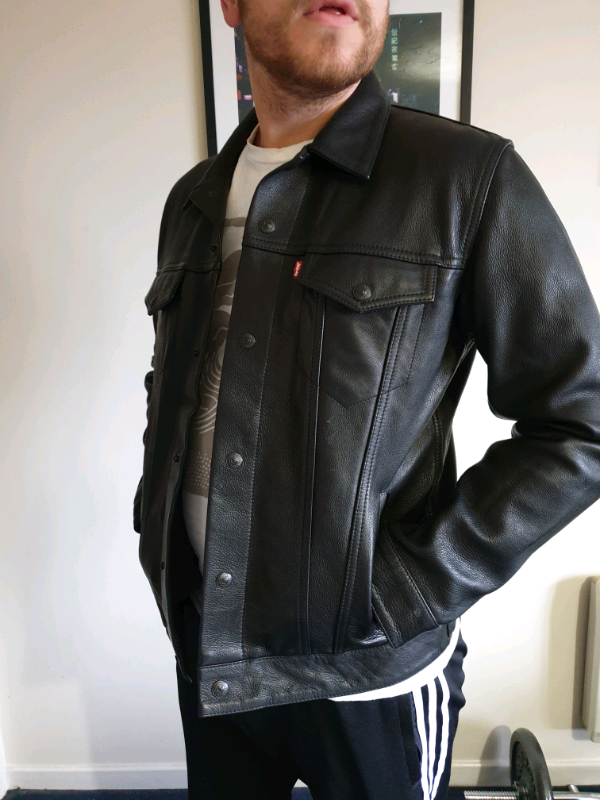 levi's buffalo leather jacket